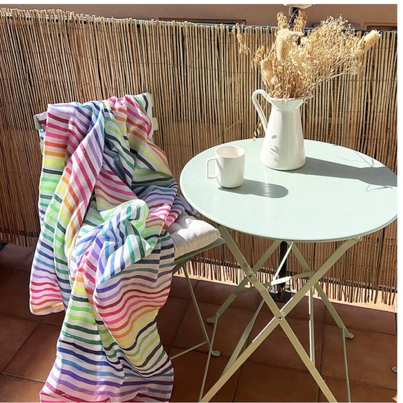 Las Bayadas Colourful Beach Blanket Size 78.44 x 78.44 - Picture 2 of 7